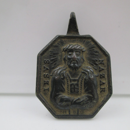 RARE Religious bronze Medallion Maria Zu Absam 1797 outlets