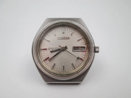 Citizen Crystal Seven Steel Automatic Calendar 1969 | El Coleccionista  Ecléctico