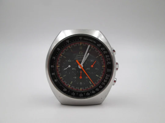 Cronógrafo manual Omega Speedmaster Professional Mark II. Acero. Dial racing. 1960