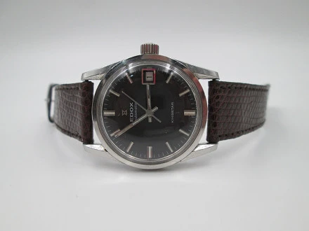 Edox Kingstar Automatic Steel Calendar 1970 | El Coleccionista Ecléctico