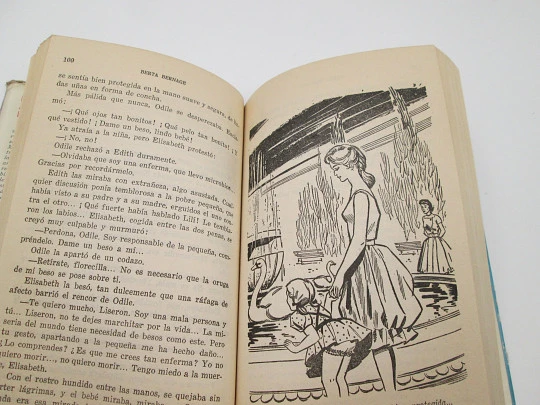 El primer amor de Elisabeth. Berthe Bernage. Libro ilustrado. Colección Dalia. Bruguera