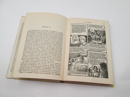 El talismán. Walter Scott. Libro ilustrado. Colección Historias. Bruguera, 1958