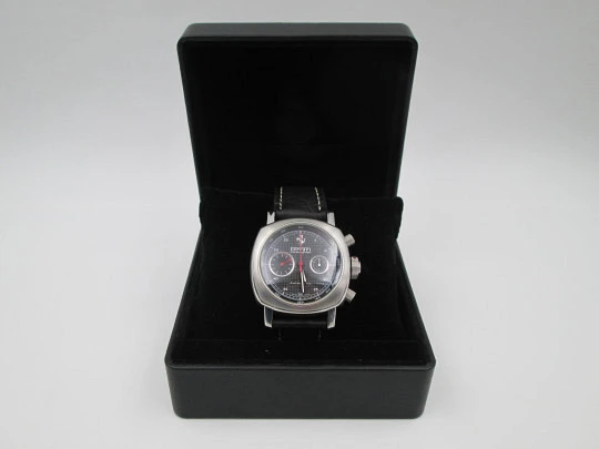 Ferrari Panerai Granturismo automatic chronograph. Stainless steel. Limited edition
