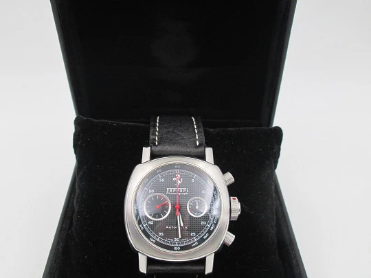 Ferrari Panerai Granturismo automatic chronograph. Stainless steel. Limited edition