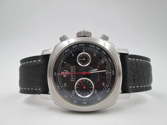 Ferrari Panerai Granturismo automatic chronograph. Stainless steel. Limited edition