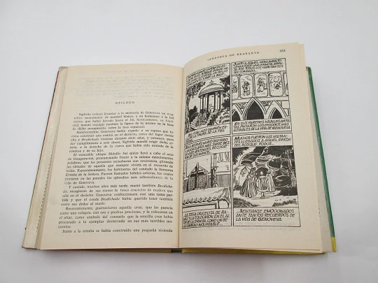 Genoveva de Brabante. J. C. Schmid. Libro ilustrado. Colección Historias. Bruguera, 1958