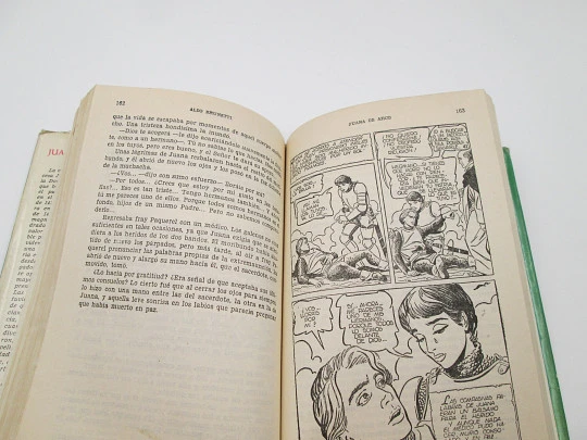 Juana de Arco. Aldo Brunetti. Libro ilustrado. Colección Historias. Bruguera, 1958