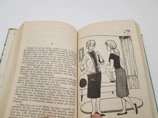 Juventud triunfante. Fanny Belle Irving. Libro ilustrado. Colección Dalia. Bruguera, 1960