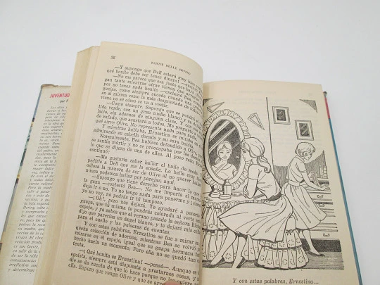 Juventud triunfante. Fanny Belle Irving. Libro ilustrado. Colección Dalia. Bruguera, 1960