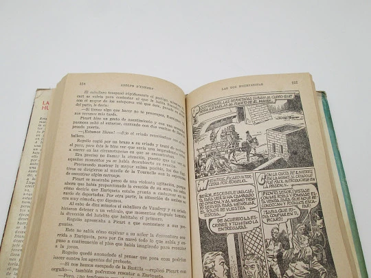 Las dos huerfanitas. Adolfo d'Ennery. Libro ilustrado. Colección Historias. Bruguera, 1957