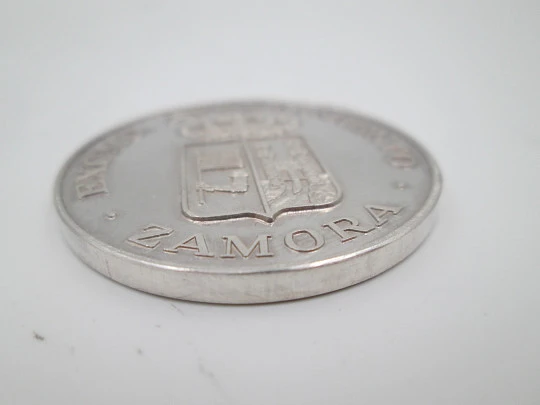 Moneda plata ley. Sello Conmemorativo Semana Santa. Ayuntamiento Zamora. Funda