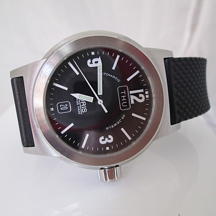 Oris bc3 rubber strap replacement best sale