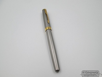 parker sonnet stainless steel and gold plated 2002 france