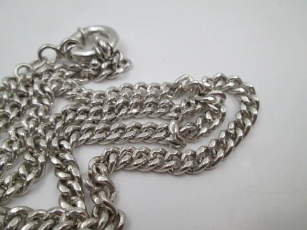 Sterling Silver 925 Vintage Watch newest Chain with Extension Chain 20 inch