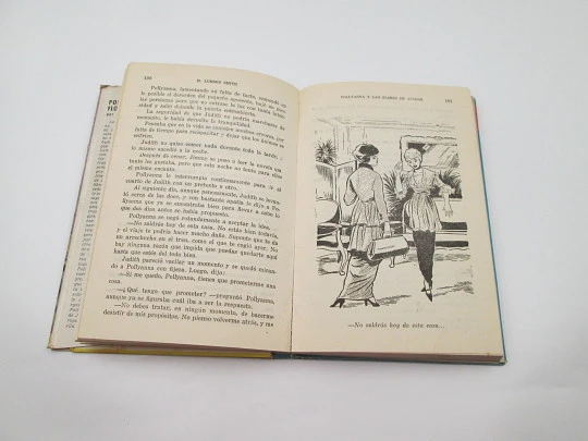 Pollyanna y las flores de azahar. H. Lummis Smith. Libro ilustrado. Colección Dalia