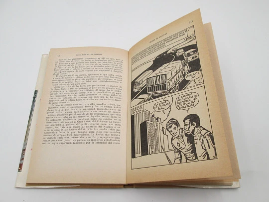 Prisioneros en el país de los gigantes. Heroes Selección. Tapas duras. Bruguera, 1971