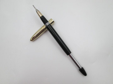 Montblanc Slimline Ballpoint Pen (1990s) - Polished Chrome w/Shiny