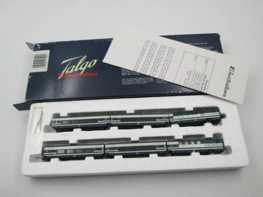 Talgo pendular 200 Renfe seis vagones. Electrotren. Escala 1:160. Caja e instrucciones