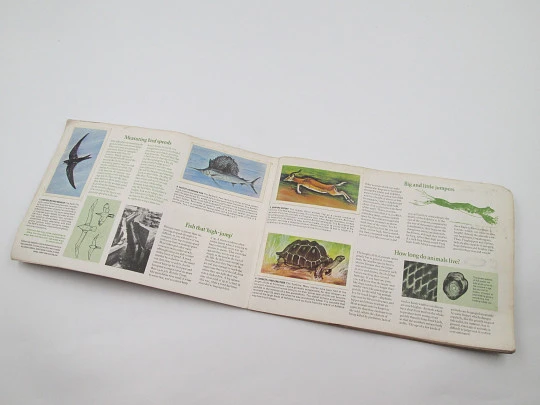 Wonders of Wildlife picture cards album. Brooke Bond. 50 colour images. 1960's