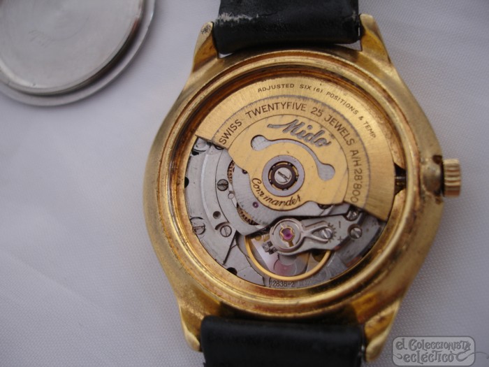 reloj mido de oro antiguo