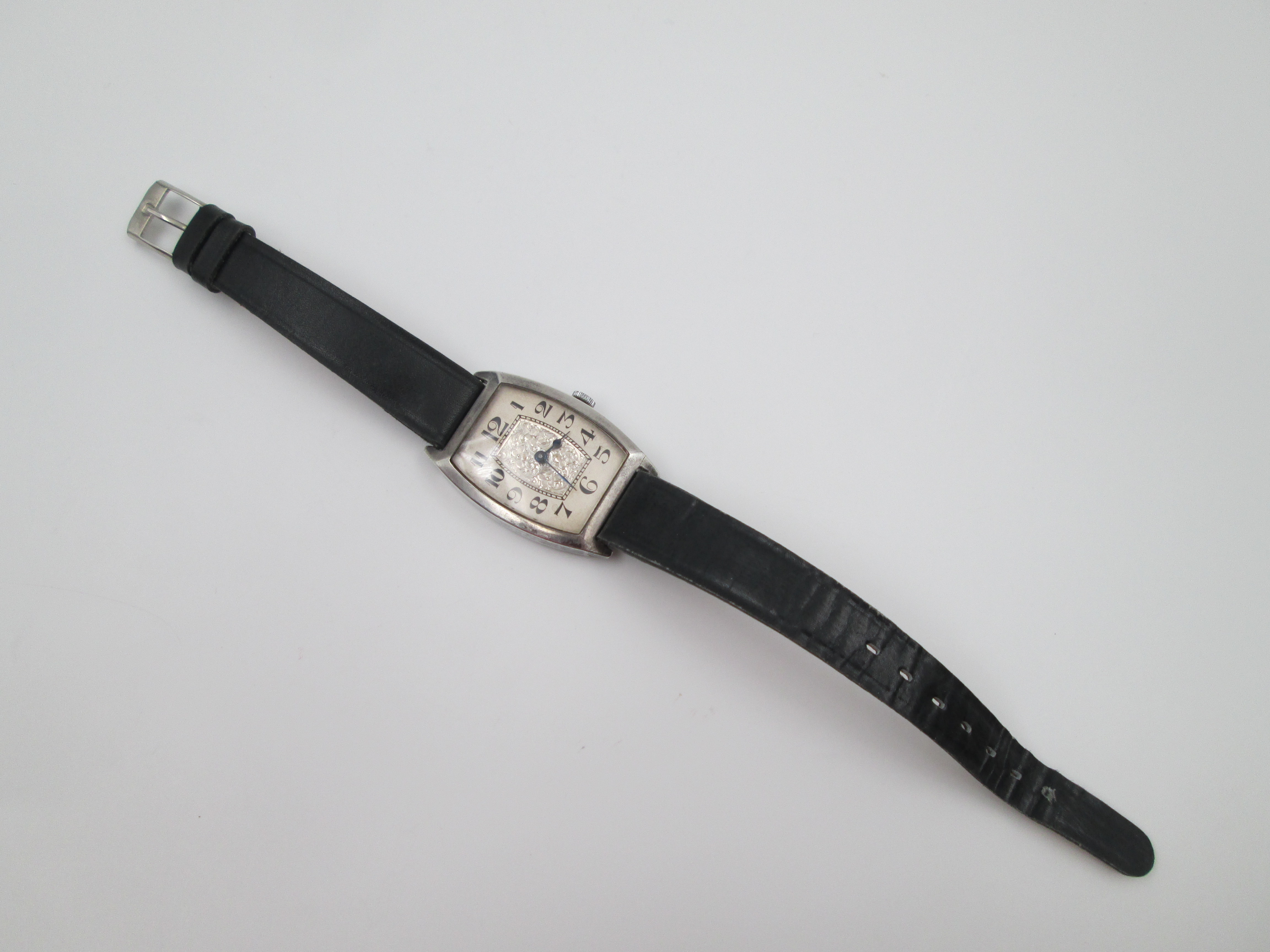 Reloj de bolsillo antiguo a cuerda de Plata de Ley 925 Mils.